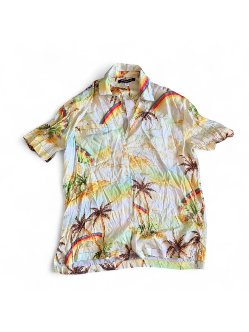 NWT Urban Outfitters Gardenia Souvenir Button-Down...